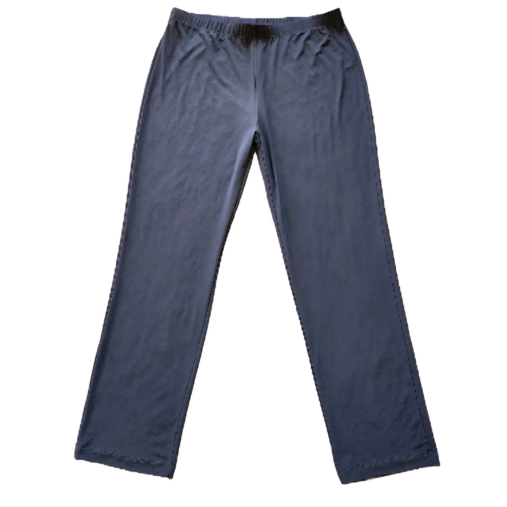 NWOT CLARA SUNWOO Straight Leg pants Size 1X Color Charcoal